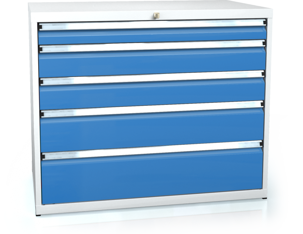 Drawer cabinet 840 x 1014 x 750 - 5x drawers